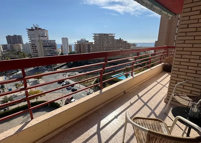Con Terraza, Piscina Y Vistas En Cabo By Turihome * Alicante
