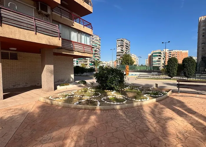 Con Terraza, Piscina Y Vistas En Cabo By Turihome Apartman Alicante